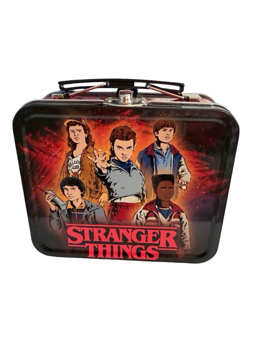 Stranger Things Mini Metal Lunch Box Tin Netflix Frankford 2025 Collectible